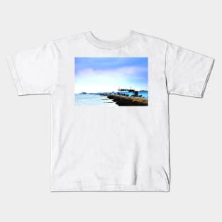 Concord Beach Canvey Island Essex UK Kids T-Shirt